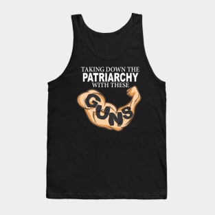 Taking Down the Patriarchy With These GUNS Tank Top